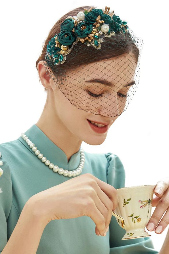 dark green dress hoco Silver and Iridescent Green Cocktail Dress – Sew Anastasia main image 0
