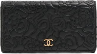 Chanel Portafoglio Camellia 2018-2019 - Nero