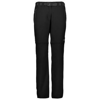 F.lli Campagnolo Zip Off Pant Zip-Off-Hose f&uuml;r Damen | schwarz