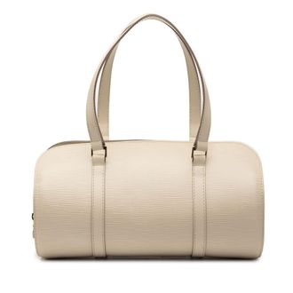 Louis Vuitton Pre-owned Womens Epi Soufflot - Ivory Leather - One Size