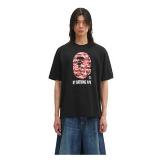 A Bathing Ape A Bathing Ape, Hombre, Camisetas, Negro, Talla: L