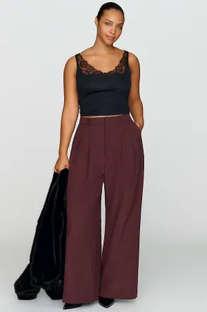 Maeve Avery Knit Track Pants by Maeve