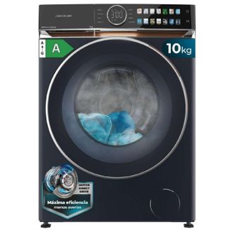 Cecotec Cecotec Lavadora 10kg Carga Frontal Bolero Dresscode 10980 Direct Drive Blue A. 1400rpm, Motor Direct Drive, Bajo Consumo