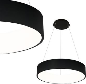 Milagro L&aacute;mpara Colgante Ohio Black 40w Led 3000k-4000k