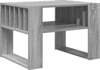 vidaXL Mesa De Caf&eacute; Sonoma Gris 66 X 49,5 X 45 Cm Madera De Ingenier&iacute;a Vidaxl