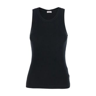 Brunello Cucinelli Mujer, Camisetas, Negro, Talla: L