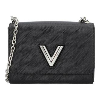 Louis Vuitton Pre-owned Twist MM Schoudertas - Dames - Pre-owned - Zwart - Maat: ONE Size Leer