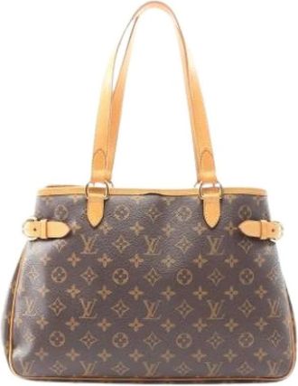 Louis Vuitton Pre-owned Tote Bags, female, Brown, Size: ONE SIZE Pre-owned Batignolles Horizontal Tote Bag
