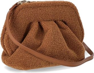 Themoirè Clutches - Gea Coral Sponge Toffee Clutch Bag - Gr. unisize - in Cognacbraun - für Damen