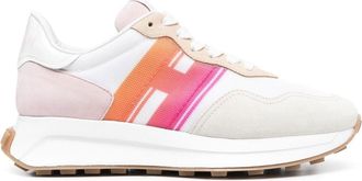 Hogan suede low-top sneakers - women - Suede - 36 - White