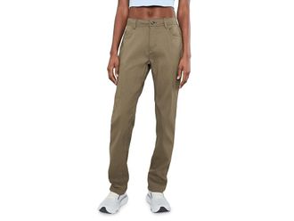 Prana Stretch Zion Halle Pants Womens Casual Pants Mud : 00 34, Elastane/Nylon