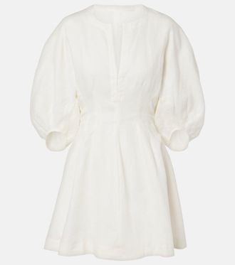 Faithfull The Brand Soleil linen minidress