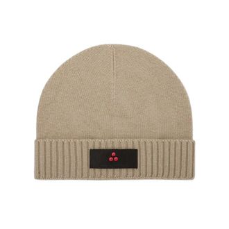 Peuterey Accessoires, Heren, Beige, M, Silli Beanie Sesame