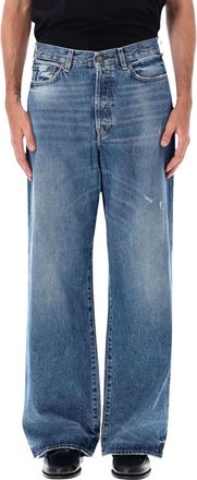 Acne Studios Blue Mid Rise Jeans