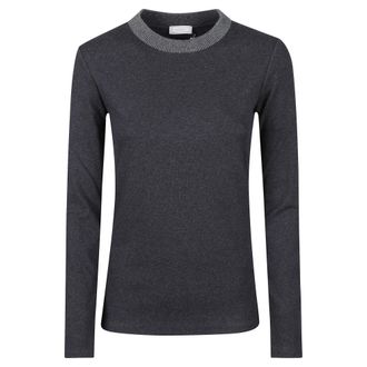 PESERICO Dames, Truien, Grijs, Maat: XL
