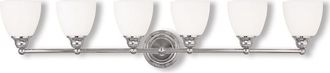 Livex Lighting Livex Somerville 6-Light Polished Chrome Bath-Light
