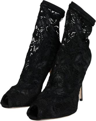 Dolce & Gabbana Mujer, Zapatos, Negro, Talla: 36 EU