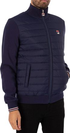 Fila Mens Malachi Puffer Jacket, Navy, S