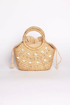 Hat Attack Janie Shell Bag in Natural at Nordstrom