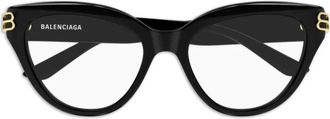 Balenciaga Bril met cat-eye montuur - Zwart