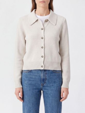 A.P.C. A. P.C. Cardigan in Wool and Cotton Blend with Classic Collar and Buttons