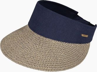 Barts Womens Barts Womens Vesder Raffia sun visor Baseball Cap - Navy - Size: ONE size