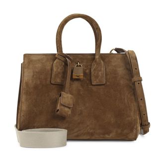 Saint Laurent Sac de Jour Handtas - Dames - Handtassen - Bruin - ONE Size - Leer - Tassen
