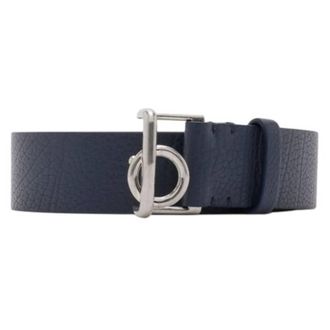 Burberry Rocking Horse Leather Belt, Size 105