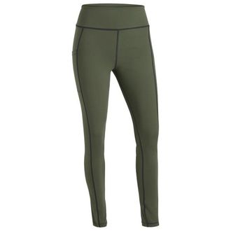 Maier Sports MS FAV Long Tight Leggings f&uuml;r Damen | oliv