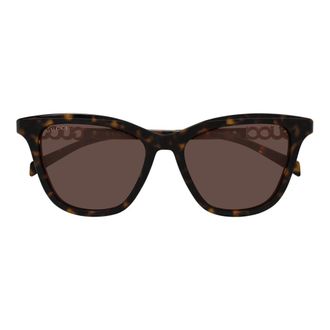 Gucci Sunglasses, female, Brown, Size: 52 MM Gg2032S Sunglasses