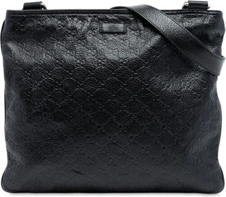 Gucci Borsa a tracolla Guccissima 2016-2025 - Nero