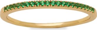 Made by Mary Birthstone Stacking Ring in Gold Vermeil at Nordstrom, Size 5
