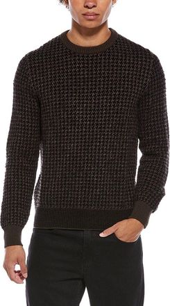 Brioni Silk, Wool, & Cashmere-Blend Crewneck Sweater