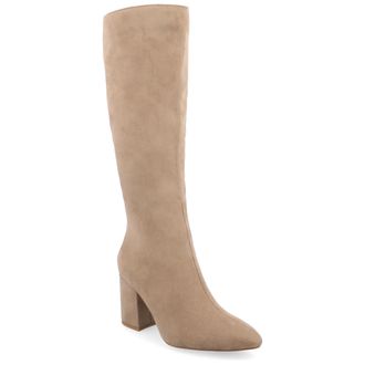 Journee Collection Women & apos;s Ameylia Medium and Wide Width Wide Calf Boots