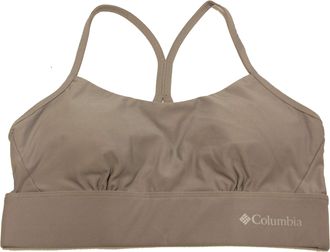 Columbia Womens Sports Bra, Opaque, Grey, M