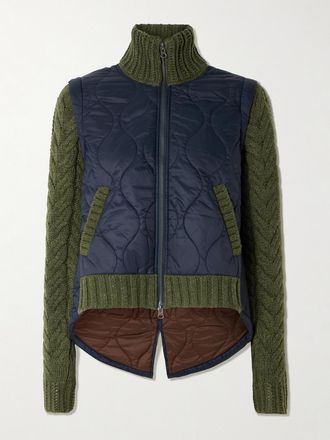 Veronica Beard Giacca In Shell Trapuntato E Misto Lana A Trecce Patra - Multicolore