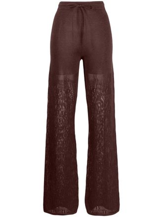 Nanushka Pantaloni - Marrone