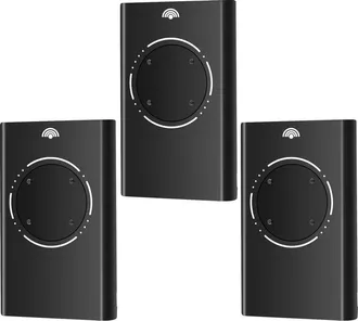OEM Transmisores De Puerta De 4 Canales A 868 Mhz - Compatibles Con Los Modelos Xt4 868 Slh Lr, Xt2 868 Slh Lr Y Xt4/xt2 868 Slh - Negro (3)