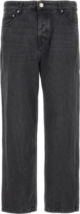 Ami Black Mid Rise Jeans
