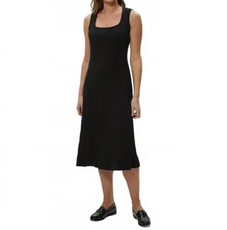 Michael Stars Sofia Midi Dress In Black