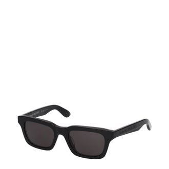 Alexander McQueen Alexander Mcqueen Herrens Sonnenbrille aus schwarzem Acetat