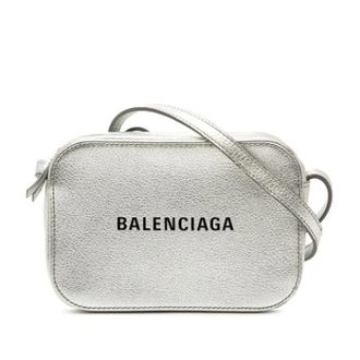 Balenciaga Pre-owned Cross Body Bags, female, Gray, Size: ONE SIZE Pre-owned The Everyday XS Camera bag