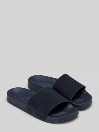 Marc O'Polo Badeschuhe mit Label-Pr&auml;gung in Dunkelblau, Gr&ouml;&szlig;e 36