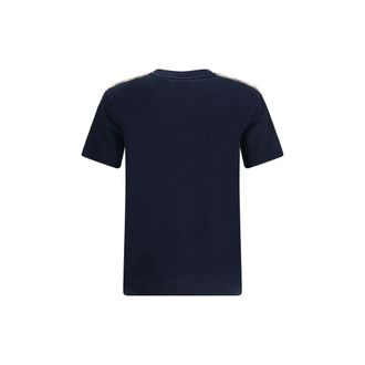 Burberry Mens Blue Cotton T-Shirt
