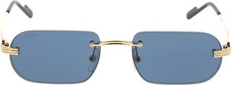 Cartier Accessoires, unisex, Geel, ONE Size, Zonnebril