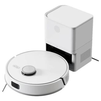 OEM Robot Aspirador Con Navegaci&oacute;n Lidar Y Funci&oacute;n De Autovaciado, Color Blanco