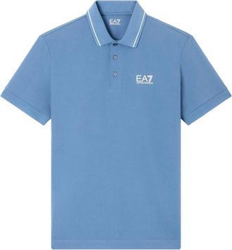 Emporio Armani Polo Core Identity - Heren - Polos - Blauw - 2XL - Katoen - Tops