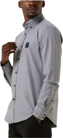 HUGO BOSS Overhemden, Heren, Blauw, S, Katoen, Mabsoot 2 Shirt