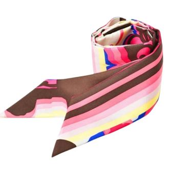 Herm&egrave;s Pre-owned Silk scarves - Dames - Vintage Accessoires - Veelkleurig - ONE Size - Vintage
