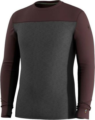 Smartwool Classic Merino Base Layer Colorblock Crew Merinounterw&auml;sche f&uuml;r Herren | schwarz